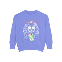 Load image into Gallery viewer, Cool Dog Lover Sweatshirt | Garment-Dyed Unisex Pullover for Pet Owners, Gift Idea for Dog Lovers, Casual Wear, Fun Pet Apparel, [...]

