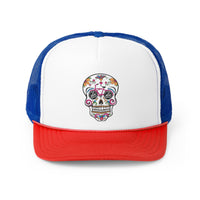Load image into Gallery viewer, Zia Sugar Skull Trucker Caps
