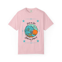 Load image into Gallery viewer, Ride or Die Surf T-Shirt, Unisex Graphic Tee for Beach Lovers, Perfect for Summer, Surfing Gifts, Coastal Vibes, Casual Wear
