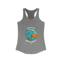Load image into Gallery viewer, Surf-Inspired Women's Racerback Tank Top, Beachwear, Summer Fashion, Vacation Top, Gift for Surfers, Casual Summer Style
