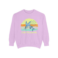Load image into Gallery viewer, Lake Minnetonka Garment-Dyed Sweatshirt, Cozy Beach Sweatshirt, Unisex Lazy Day Wear, Spring &amp; Summer Apparel, Gift for Nature Lovers

