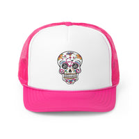 Load image into Gallery viewer, Zia Sugar Skull Trucker Caps
