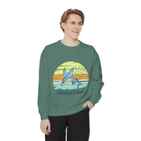 Load image into Gallery viewer, Catalina Island Dolphin Sweatshirt, Unisex Apparel, Beach Gear, Casual Wear, Vacation Clothes, Graphic Sweatshirt
