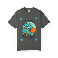 Load image into Gallery viewer, Surf Lifestyle T-Shirt, Ride or Die Design, Beachwear, Unisex Summer Tee, Casual Outdoor Shirt, Great for Gift, Surfing Enthusiasts
