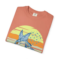 Load image into Gallery viewer, Catalina Island Garment-Dyed T-shirt, Beach Vibes Tee, Summer Fashion, Ocean Lover Gift, Casual Wear, Travel Souvenir
