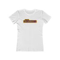 Load image into Gallery viewer, 21st STREET LOCALS "Beat It Barney" - Women's Cut T-Shirt
