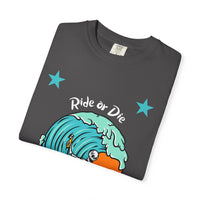 Load image into Gallery viewer, Surfing Adventure T-Shirt, Ocean Lover Tee, Perfect for Beach Days, Summer Vibes, Unisex Gift for Surfers &amp; Beach Enthusiasts
