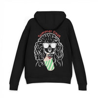 Load image into Gallery viewer, Chill Summer Days Unisex Hoodie, Cozy Fashion, Dog Lover Gift, Cute Graphic Hoodie, Perfect for Summer Celebrations, Relaxed Style
