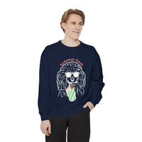 Load image into Gallery viewer, Cool Dog Lover Sweatshirt | Garment-Dyed Unisex Pullover for Pet Owners, Gift Idea for Dog Lovers, Casual Wear, Fun Pet Apparel, [...]
