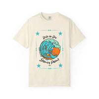 Load image into Gallery viewer, Ride or Die Surf T-Shirt, Unisex Graphic Tee for Beach Lovers, Perfect for Summer, Surfing Gifts, Coastal Vibes, Casual Wear
