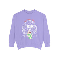 Load image into Gallery viewer, Cool Dog Lover Sweatshirt | Garment-Dyed Unisex Pullover for Pet Owners, Gift Idea for Dog Lovers, Casual Wear, Fun Pet Apparel, [...]

