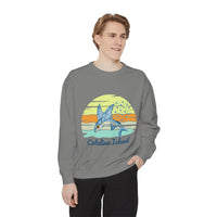 Load image into Gallery viewer, Catalina Island Dolphin Sweatshirt, Unisex Apparel, Beach Gear, Casual Wear, Vacation Clothes, Graphic Sweatshirt
