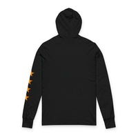 Load image into Gallery viewer, Retro Surfing Unisex Hooded Long Sleeve Tee, Ideal for Beach Days, Summer Vacations, Gift for Surfers, Travel Adventurers, Casual Wear
