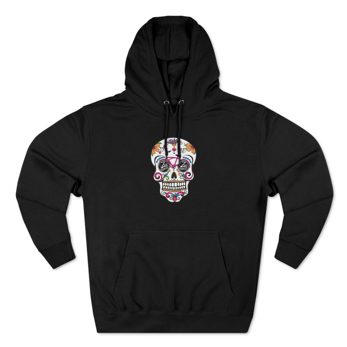 Zia Sugar Skull Tri-Blend Hoodie