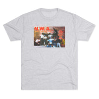 Load image into Gallery viewer, N.W.A. Unisex Tri-Blend Crew Tee | Hip Hop Apparel, Music Lover Gift, Streetwear Fashion, Retro Graphic Tee, Casual Wear
