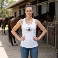 Load image into Gallery viewer, REVERSE COWGIRL - Women's Racerback Tanktop

