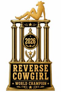 Load image into Gallery viewer, REVERSE COWGIRL WORLD CHAMP - Women's Tank Top
