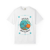Load image into Gallery viewer, Ride or Die Surf T-Shirt, Unisex Graphic Tee for Beach Lovers, Perfect for Summer, Surfing Gifts, Coastal Vibes, Casual Wear
