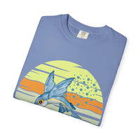 Load image into Gallery viewer, Catalina Island Garment-Dyed T-shirt, Beach Vibes Tee, Summer Fashion, Ocean Lover Gift, Casual Wear, Travel Souvenir
