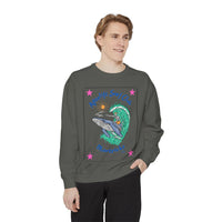 Load image into Gallery viewer, Afterlife Surf Club Sweatshirt, Unisex Pullover for Beach Lovers, Vintage Surf Style, Casual Wear, Gift for Surfers, Summer Vibes
