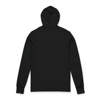 Load image into Gallery viewer, Beach Vibes Unisex Hooded Tee, Perfect for Summer, Outdoor Adventures, Relaxing by the Ocean, Gift for Beach Lovers, Lightweight Long Sleeve
