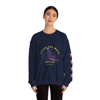 Load image into Gallery viewer, Catch the Wave Unisex Crewneck Sweatshirt – Cozy, Beachy Vibes, Ideal for Surfers, Perfect for Casual Outings, Gifts for Ocean Lovers
