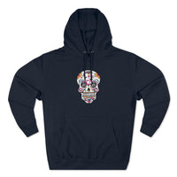 Load image into Gallery viewer, Zia Sugar Skull Tri-Blend Hoodie
