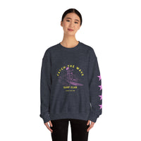 Load image into Gallery viewer, Catch the Wave Unisex Crewneck Sweatshirt – Cozy, Beachy Vibes, Ideal for Surfers, Perfect for Casual Outings, Gifts for Ocean Lovers
