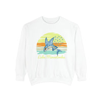 Load image into Gallery viewer, Lake Minnetonka Garment-Dyed Sweatshirt, Cozy Beach Sweatshirt, Unisex Lazy Day Wear, Spring &amp; Summer Apparel, Gift for Nature Lovers
