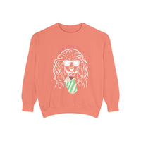 Load image into Gallery viewer, Cool Dog Lover Sweatshirt | Garment-Dyed Unisex Pullover for Pet Owners, Gift Idea for Dog Lovers, Casual Wear, Fun Pet Apparel, [...]
