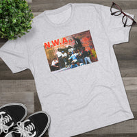 Load image into Gallery viewer, N.W.A. Unisex Tri-Blend Crew Tee | Hip Hop Apparel, Music Lover Gift, Streetwear Fashion, Retro Graphic Tee, Casual Wear
