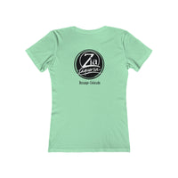 Load image into Gallery viewer, Zia Circle Logo Women&#39;s The Boyfriend Tee
