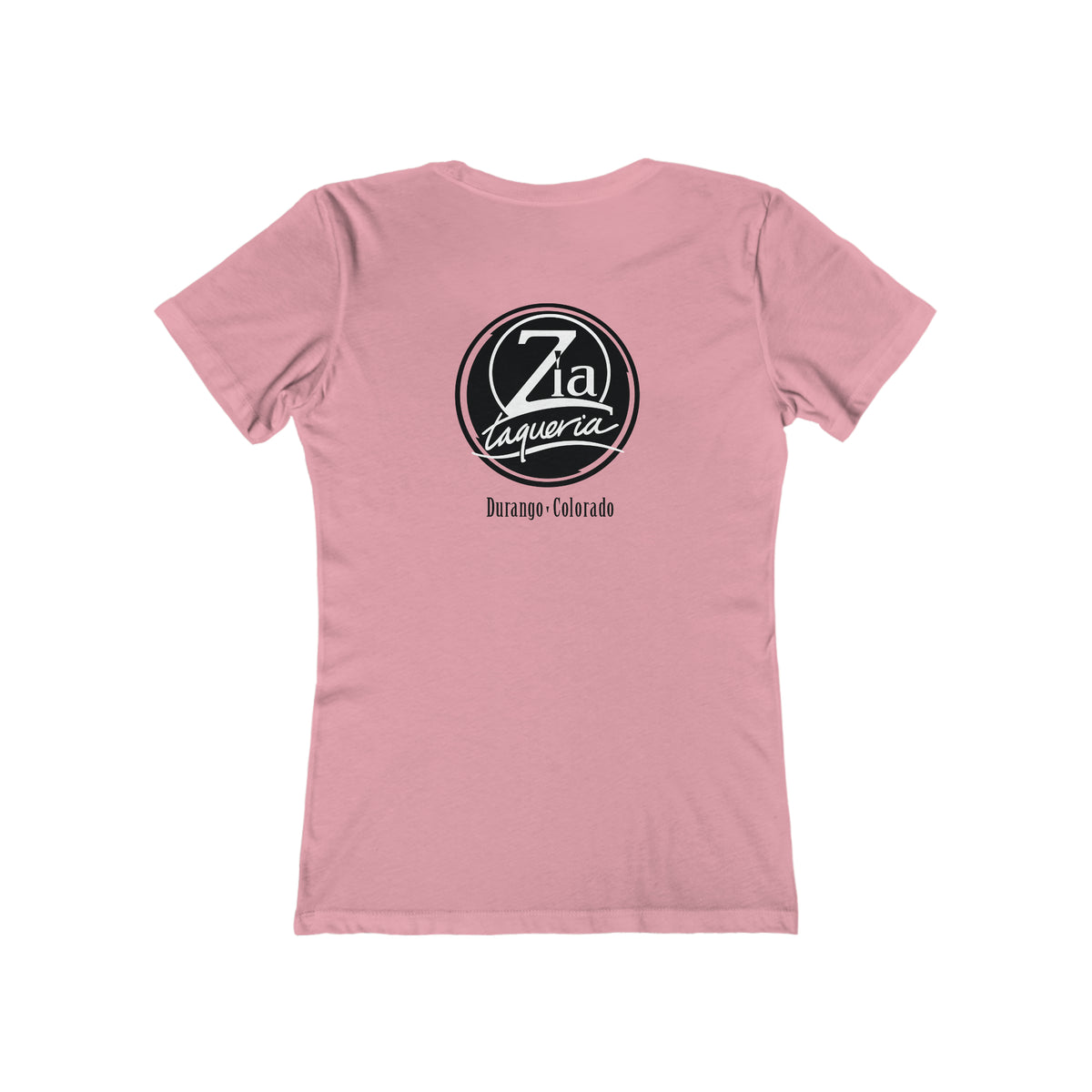 Zia Circle Logo Women's The Boyfriend Tee