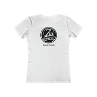 Load image into Gallery viewer, Zia Circle Logo Women&#39;s The Boyfriend Tee
