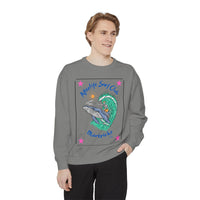 Load image into Gallery viewer, Afterlife Surf Club Sweatshirt, Unisex Pullover for Beach Lovers, Vintage Surf Style, Casual Wear, Gift for Surfers, Summer Vibes
