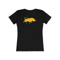 Load image into Gallery viewer, The Golden Bull -  Boyfriend Tee for Women
