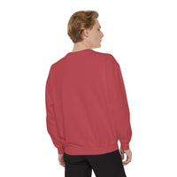 Load image into Gallery viewer, Catalina Island Unisex Garment-Dyed Sweatshirt, Vintage Style, Cozy Apparel, Beachwear, Travel Gift, Summer Vibes
