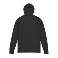 Load image into Gallery viewer, Beach Vibes Unisex Hooded Tee, Perfect for Summer, Outdoor Adventures, Relaxing by the Ocean, Gift for Beach Lovers, Lightweight Long Sleeve
