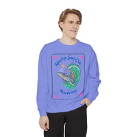 Load image into Gallery viewer, Afterlife Surf Club Sweatshirt, Unisex Pullover for Beach Lovers, Vintage Surf Style, Casual Wear, Gift for Surfers, Summer Vibes

