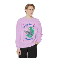 Load image into Gallery viewer, Afterlife Surf Club Sweatshirt, Unisex Pullover for Beach Lovers, Vintage Surf Style, Casual Wear, Gift for Surfers, Summer Vibes
