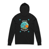 Load image into Gallery viewer, Surf Vibes Unisex Hooded Tee - Beachwear, Summer Shirt, Gift for Surfers, Casual Outfit, Fun Day at the Beach
