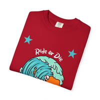Load image into Gallery viewer, Surfing Adventure T-Shirt, Ocean Lover Tee, Perfect for Beach Days, Summer Vibes, Unisex Gift for Surfers &amp; Beach Enthusiasts
