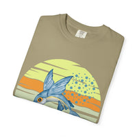 Load image into Gallery viewer, Catalina Island Garment-Dyed T-shirt, Beach Vibes Tee, Summer Fashion, Ocean Lover Gift, Casual Wear, Travel Souvenir
