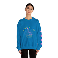 Load image into Gallery viewer, Catch the Wave Unisex Crewneck Sweatshirt – Cozy, Beachy Vibes, Ideal for Surfers, Perfect for Casual Outings, Gifts for Ocean Lovers
