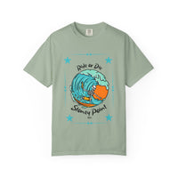 Load image into Gallery viewer, Ride or Die Surf T-Shirt, Unisex Graphic Tee for Beach Lovers, Perfect for Summer, Surfing Gifts, Coastal Vibes, Casual Wear
