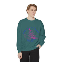 Load image into Gallery viewer, Catch the Wave Sweatshirt, Unisex Surf Club Clothing, Beachwear, Gift for Surfers, Casual Relaxed Style, Summer Fashion
