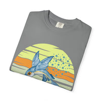 Load image into Gallery viewer, Catalina Island Garment-Dyed T-shirt, Beach Vibes Tee, Summer Fashion, Ocean Lover Gift, Casual Wear, Travel Souvenir
