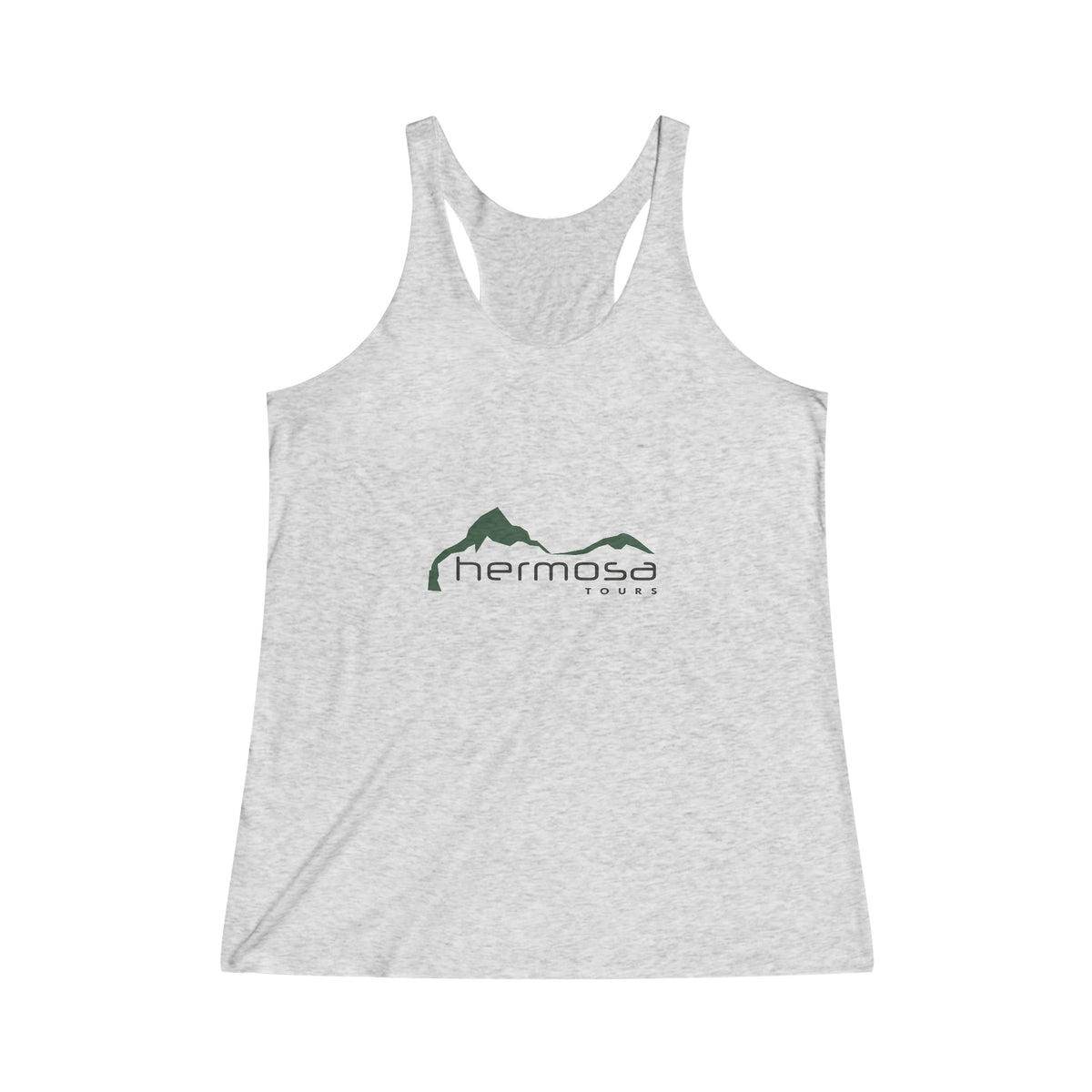 Hermosa Tours Women's Tri-Blend Racerback Tank