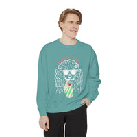 Load image into Gallery viewer, Cool Dog Lover Sweatshirt | Garment-Dyed Unisex Pullover for Pet Owners, Gift Idea for Dog Lovers, Casual Wear, Fun Pet Apparel, [...]
