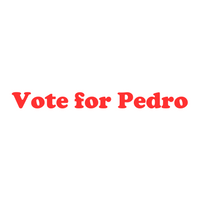 Load image into Gallery viewer, VOTE FOR PEDRO
